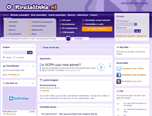 Tablet Screenshot of kruislinks.nl